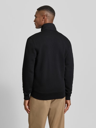 Christian Berg Men Regular Fit Sweatjacke mit Stehkragen Black 5