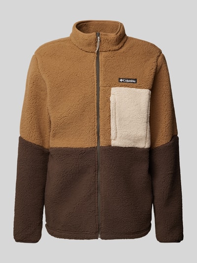 COLUMBIA Sherpa jacket met labelpatch Middenbruin - 2