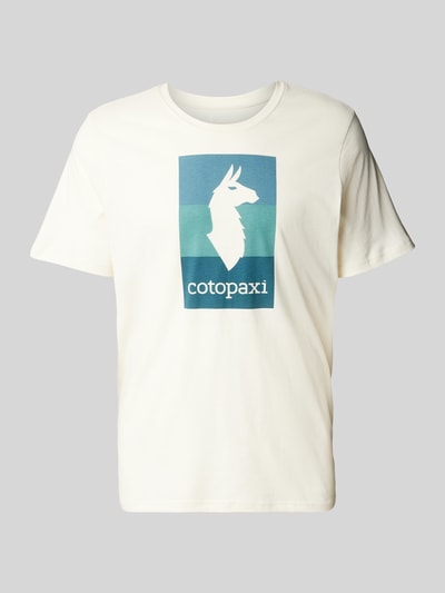 Cotopaxi T-Shirt mit Label-Print Offwhite 2