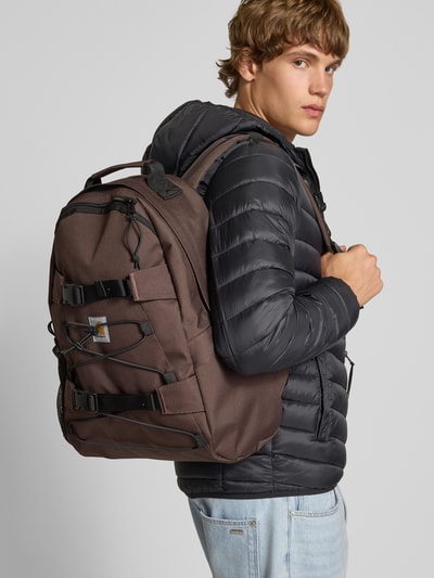 Carhartt Work In Progress Rugzak met labeldetail Donkerbruin - 1