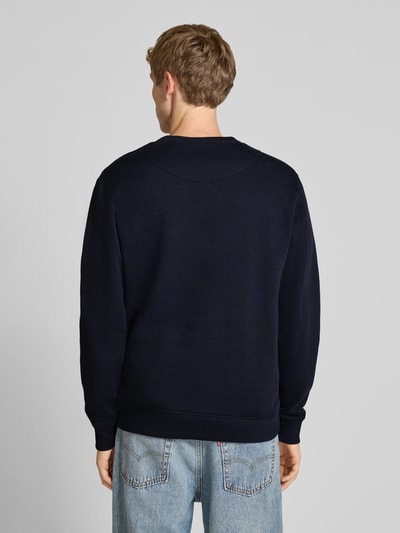 Pepe Jeans Regular Fit Sweatshirt aus Baumwollmix Modell 'MACBETH' Marine 5