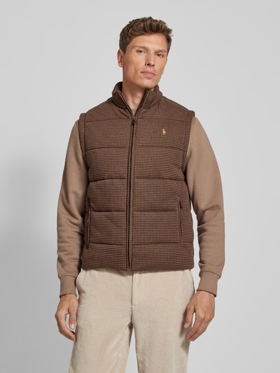 Polo Ralph Lauren Gewatteerde bodywarmer met ritszakken Lichtbruin - 4