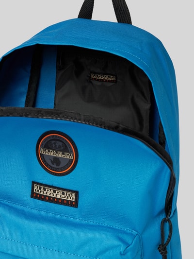 Napapijri Rugzak met labelbadges, model 'VOYAGE 3' Blauw - 5