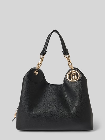 Liu Jo White Handtasche mit Magnetverschluss und Tragehenkel Black 1