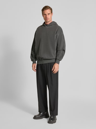 ANNARR Sweatshirt mit Kapuze Modell 'ASTOR' Graphit 1