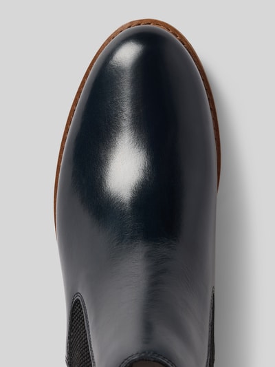 Tamaris Chelsea boots van echt leer Marineblauw - 3