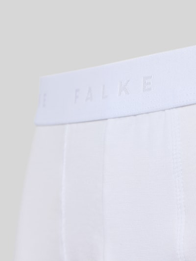 Falke Boxershort met elastische logoband in een set van 2 stuks Wit - 2