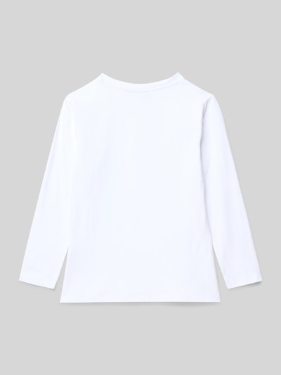 Garcia Shirt met lange mouwen en labeldetail Wit - 3