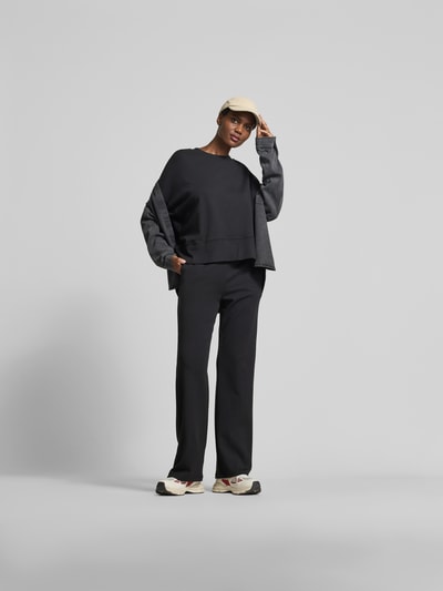 Juvia Oversized Sweatshirt aus Baumwolle Black 1