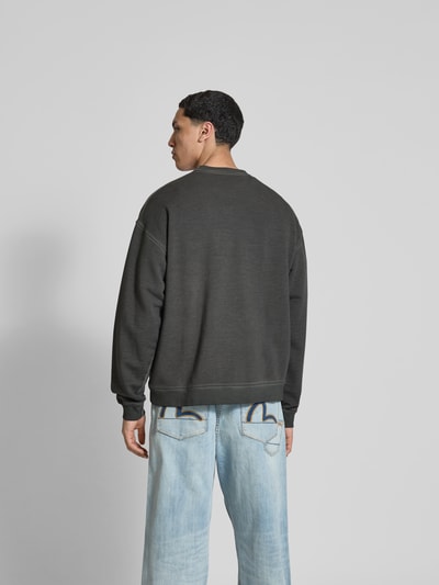 Dsquared2 Sweatshirt mit Label-Print Anthrazit 5