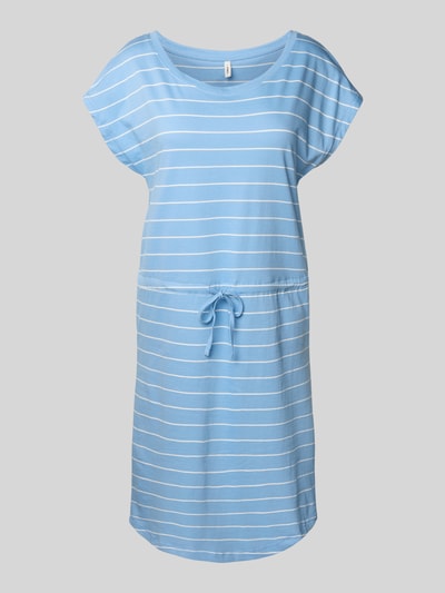 Only Sukienka mini o dopasowanym kroju z czystej bawełny model ‘MAY’ Jasnoniebieski 2