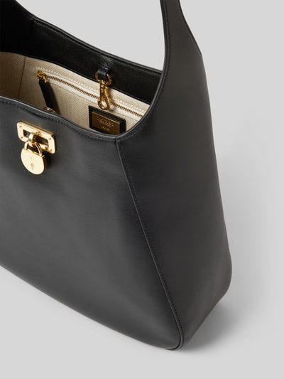 Lauren Ralph Lauren Handtasche mit Label-Applikation Modell 'TANNER' Black 5