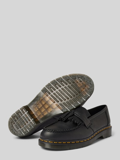 Dr. Martens Tassel-loafer met kwastjes, model 'Adrian' Zwart - 4