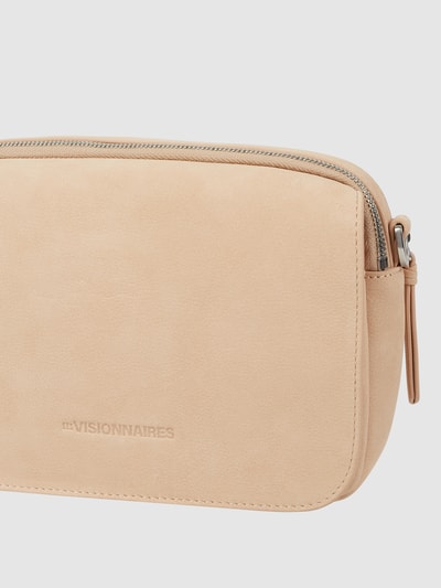 Les Visionnaires Crossbody Bag aus Veloursleder Modell 'Emily'  Ecru 3