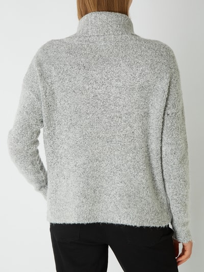 OPUS Pullover mit Rollkragen  Silber Melange 5