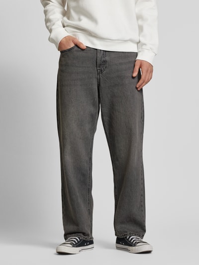 Jack & Jones Baggy fit jeans met 5-pocketmodel, model 'ALEX' Lichtgrijs - 4