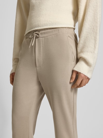 Only & Sons Regular fit stoffen broek met tunnelkoord, model 'NEWKODYL LIFE LINUS' Beige - 3