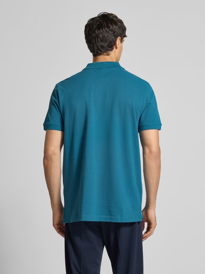 MCNEAL Poloshirt mit Label-Stitching Petrol 5