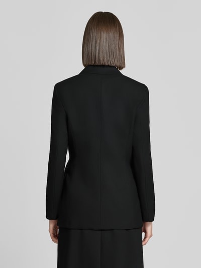 HUGO Regular Fit Longblazer mit Viskose-Anteil Modell 'Alinde' Black 5