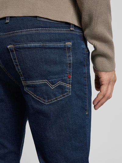 MAC Slim Fit Jeans im 5-Pocket-Design Modell 'Arne' Blau 3