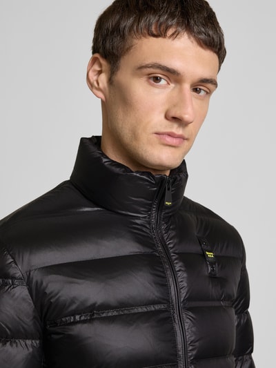 Blauer Usa Kurtka puchowa z zamkiem błyskawicznym dwustronnym model ‘BELMONT’ Czarny 3