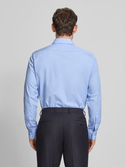 HUGO Modern Fit Businesshemd aus reiner Baumwolle Modell 'VALERIO' Hellblau 5