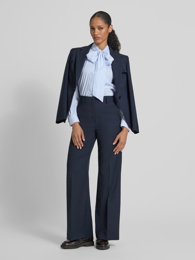 JOOP! Regular fit comfortabele blouse met stitching, model 'BENINA' Lichtblauw - 1
