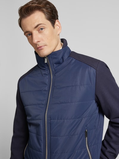 Christian Berg Men Steppjacke mit Stehkragen Marine 3