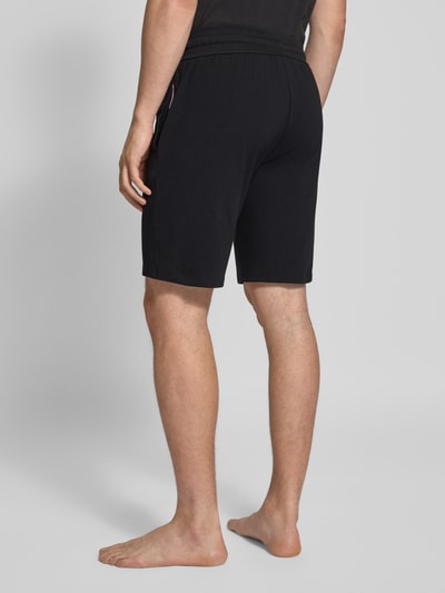 Tommy Hilfiger Regular Fit Lounge Shorts aus Baumwoll-Mix Black 5