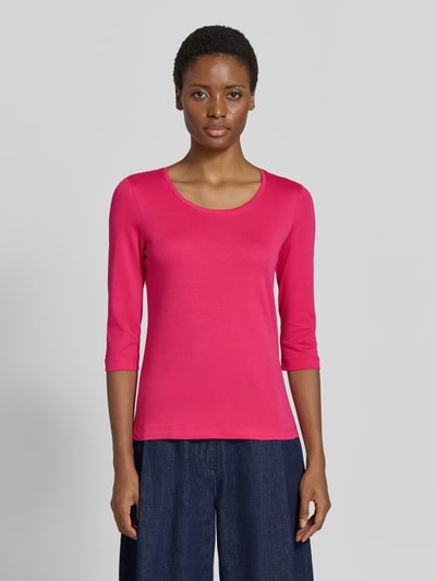 Christian Berg Woman Shirt aus reiner Baumwolle Fuchsia 4
