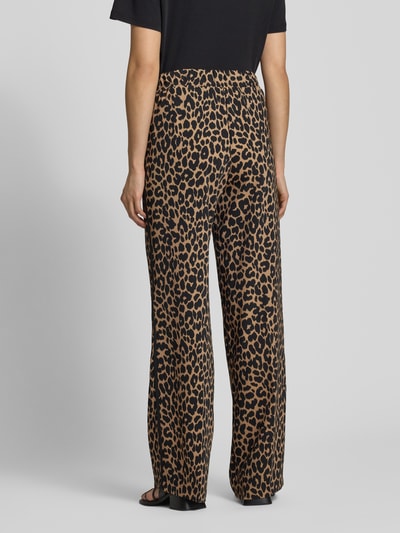 Cambio Straight Leg Stoffhose mit Tunnelzug Modell 'AVRIL' Black 5