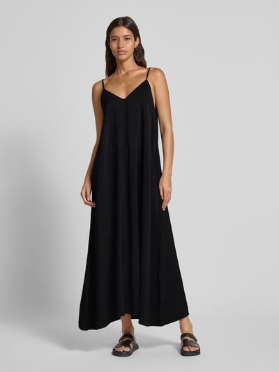 P&C* curated by Anna Schürrle Maxikleid mit verstellbaren Spaghettiträgern Black 4