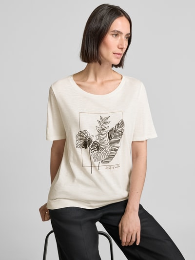 Betty Barclay T-Shirt mit Motiv-Print Offwhite 3