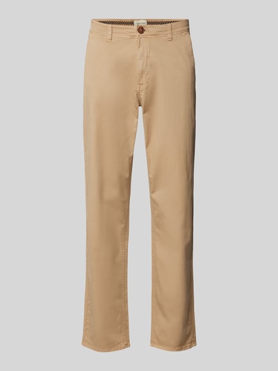 Blend Regular Fit Chino mit Eingrifftaschen Modell 'MADDOX' Beige 2