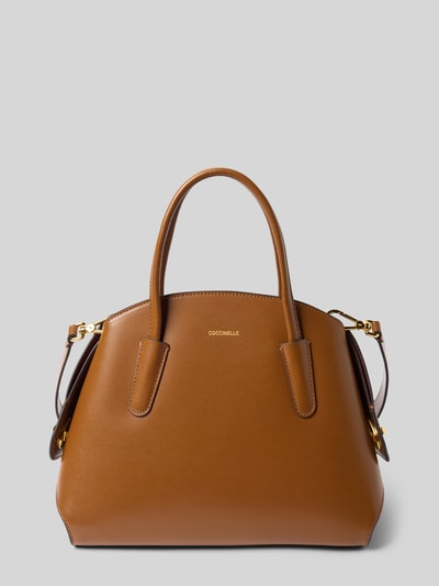 Coccinelle Torebka z Detal z logo Model 'TYLDE' Koniakowy 2