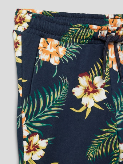 Jack & Jones Sweatshorts mit Allover-Print Marine 2