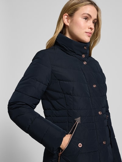 Gil Bret Steppmantel mit Stehkragen und Reißverschlusstaschen Dunkelblau 3