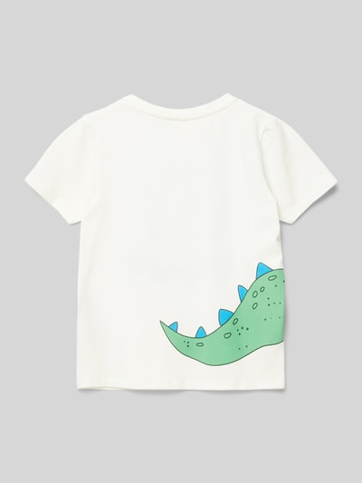 Name It T-shirt met motief- en statementprint Geel - 3