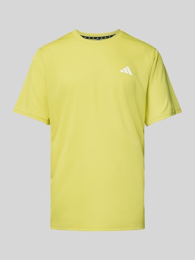 adidas Training T-shirt met logoprint Geel - 2