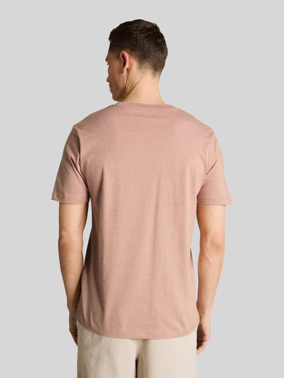Tom Tailor Denim Regular Fit T-Shirt aus reiner Baumwolle Orange 5