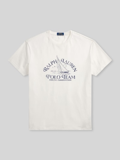Polo Ralph Lauren Regular Fit T-Shirt aus reiner Baumwolle Weiss 2