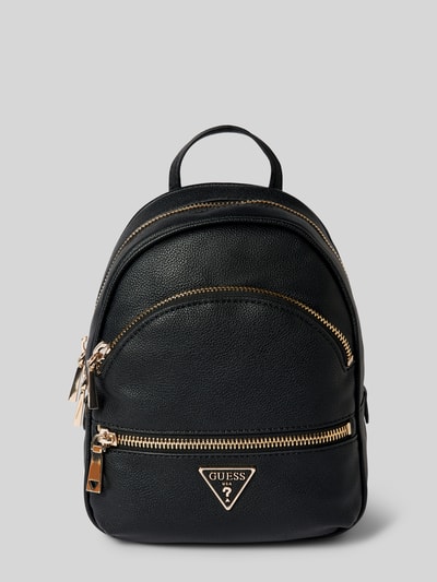 Guess Rucksack mit Label-Applikation Modell 'MANHATTAN' Black 2