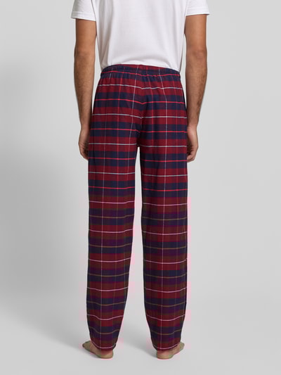 Jockey Pyjamabroek van flanel met elastische band Bordeaux - 5
