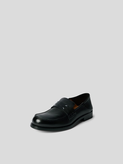 Maison Margiela Loafer aus Leder Schwarz 2
