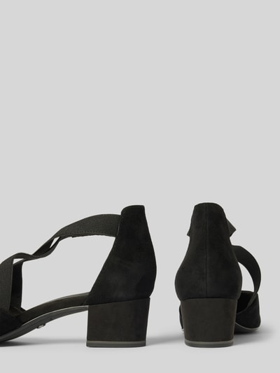 Tamaris Czółenka z elastycznymi wstawkami Czarny 2