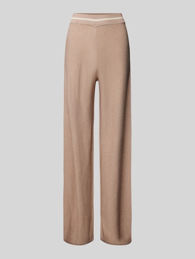 LIU JO SPORT Stoffen broek met elastische band Taupe - 2