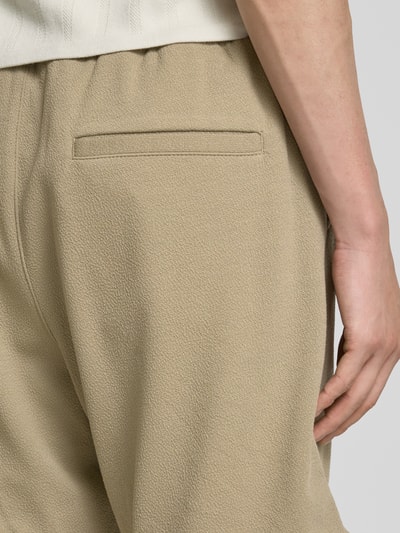 HUGO Sweatshorts mit Label-Print Modell 'Ravis' Hellgruen 3