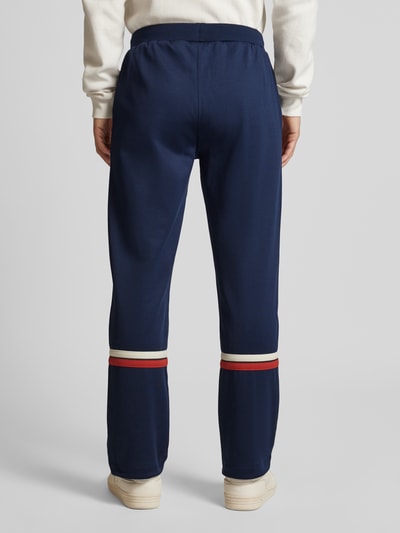 SERGIO TACCHINI Regular Fit Trackpants mit fixierten Bügelfalten Marine 5