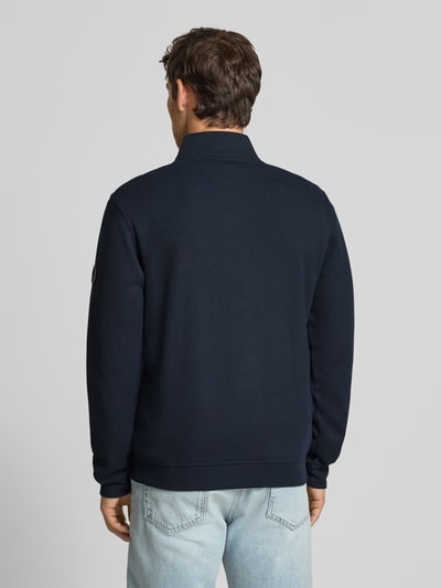 Lerros Sweatshirt met opstaande kraag, model 'SELANIK' Donkerblauw - 5