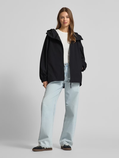 Peuterey Jacke mit Zweiwege-Reißverschluss Modell 'Ostenda' Black 1